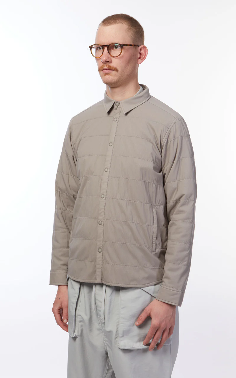 Snow Peak Flexible Insulated Shirt Beige - Image 4