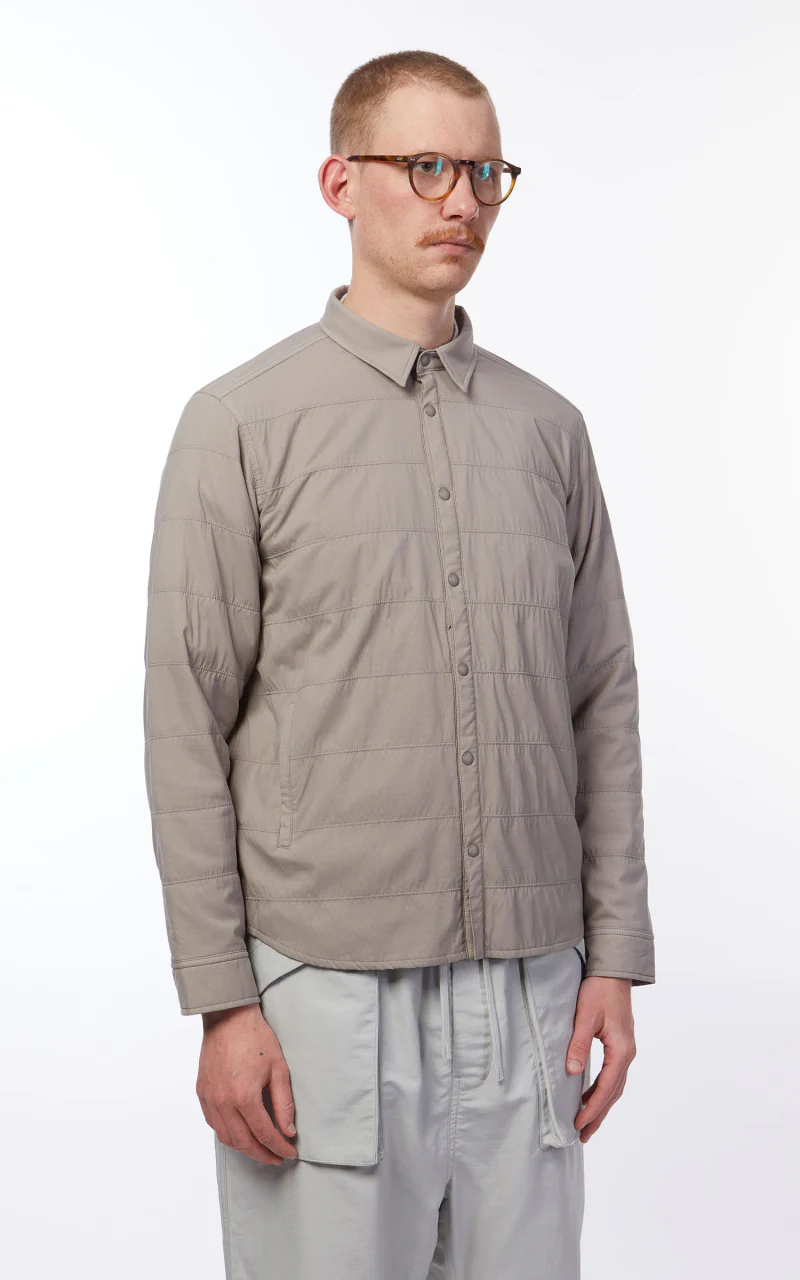 Snow Peak Flexible Insulated Shirt Beige - Image 5