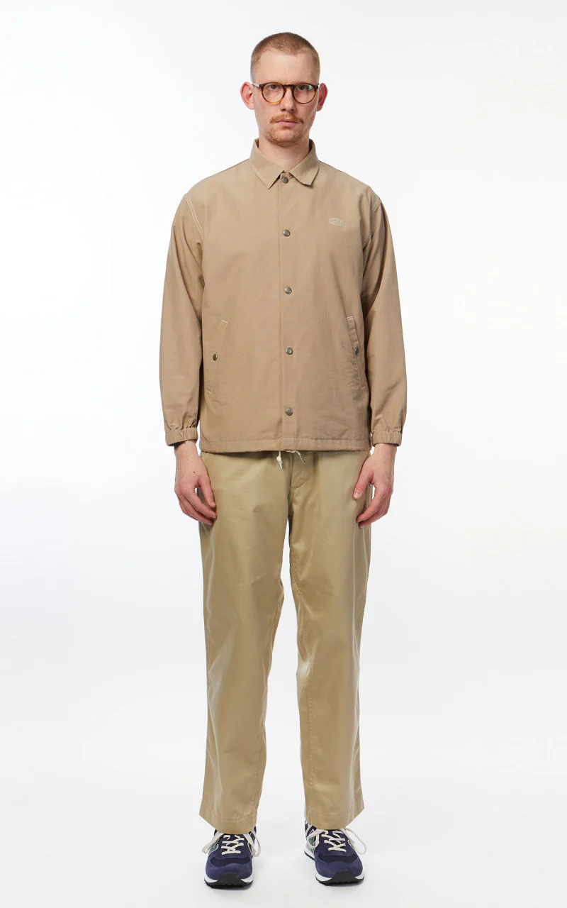 Snow Peak Light Mountain Cloth Jacket Beige - Image 2