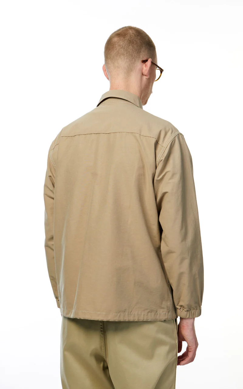 Snow Peak Light Mountain Cloth Jacket Beige - Image 6