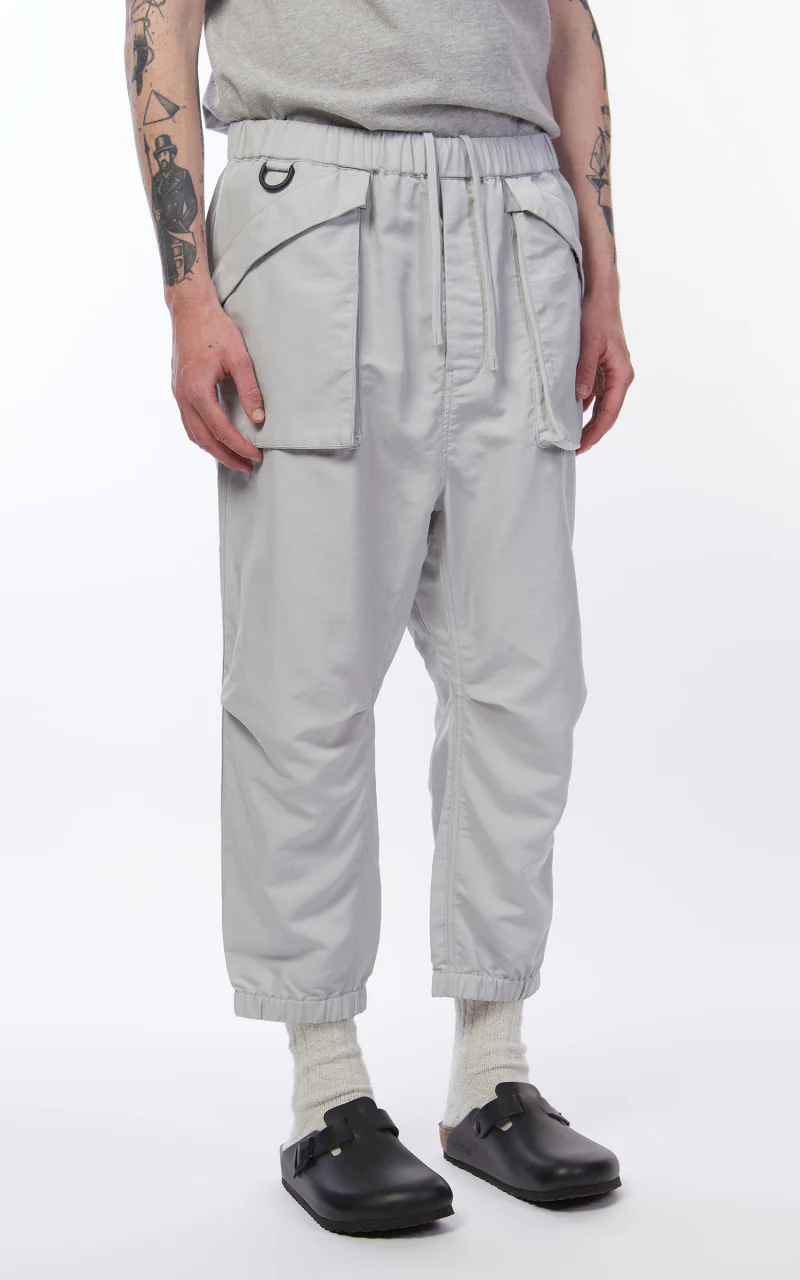 Snow Peak Ny/Paper Cloth Pants Ice Grey - Image 5