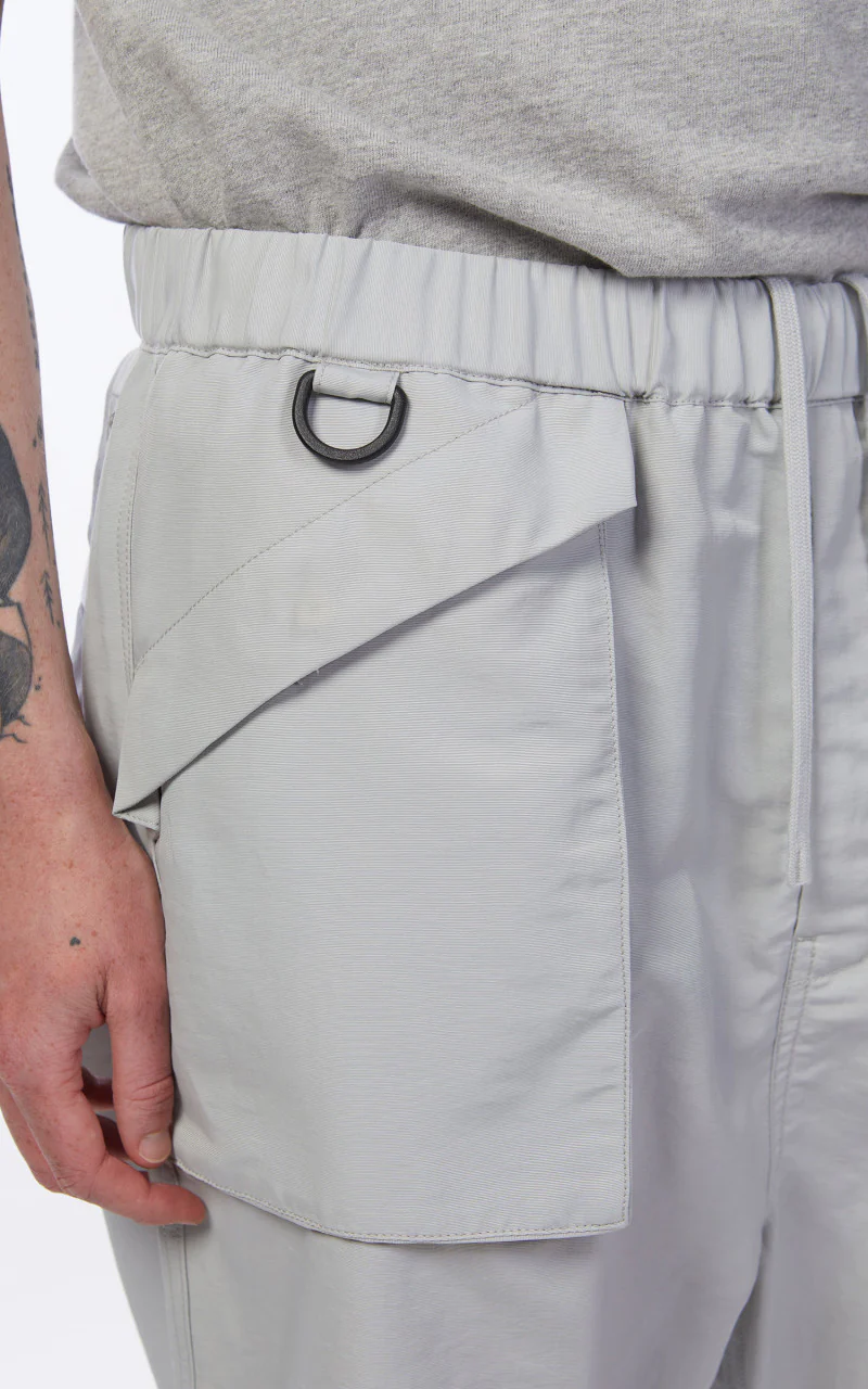 Snow Peak Ny/Paper Cloth Pants Ice Grey - Image 8