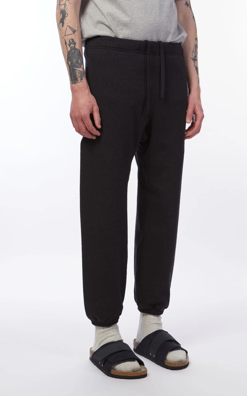 Snow Peak Recycled Cotton Sweat Pants Black - Image 5