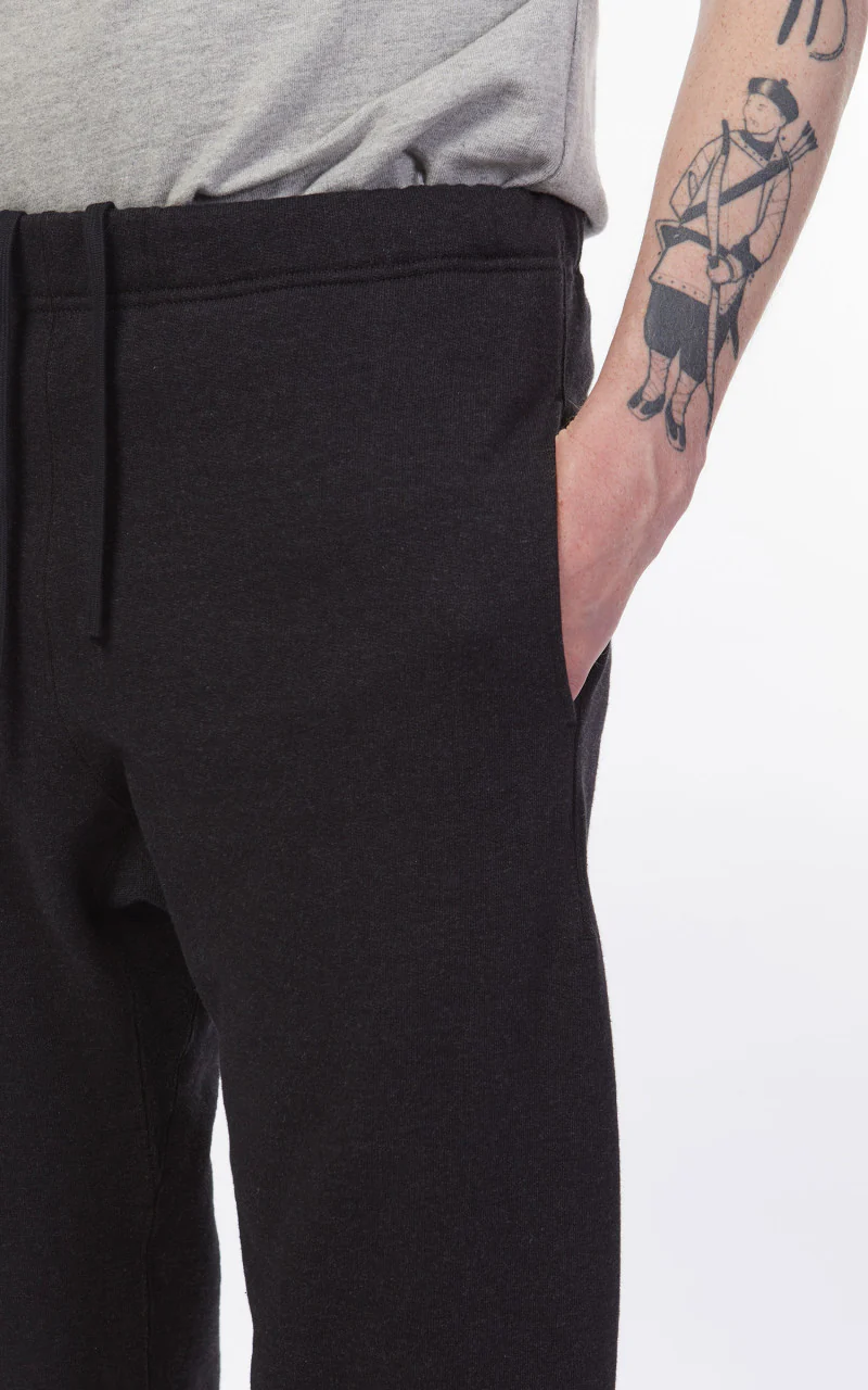 Snow Peak Recycled Cotton Sweat Pants Black - Image 8