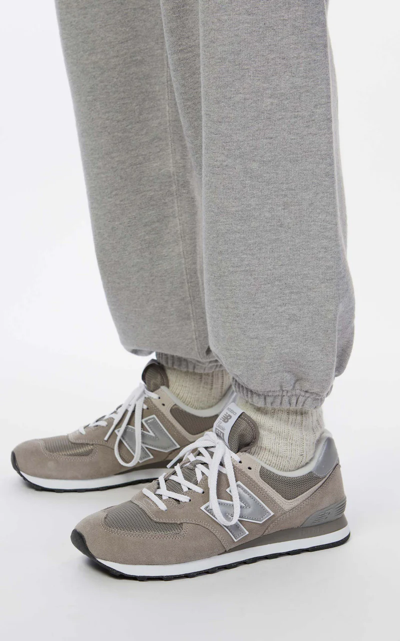 Snow Peak Recycled Cotton Sweat Pants Melange Grey - Image 10
