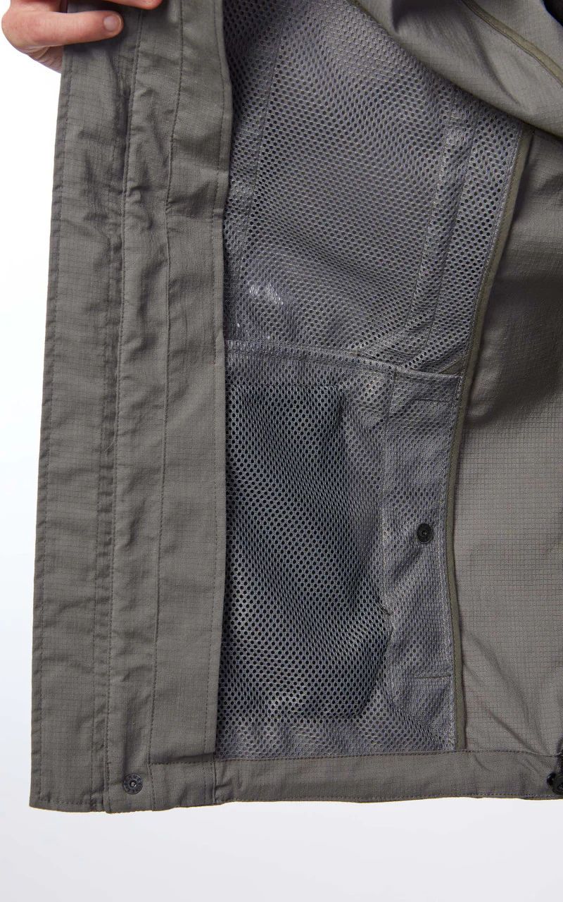 Snow Peak Stretch FR Parka Grey - Image 10