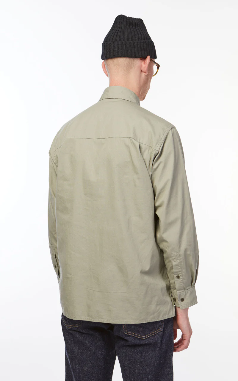 Snow Peak Takibi Light Ripstop Shirt Beige - Image 6