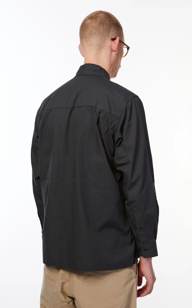 Snow Peak Takibi Light Ripstop Shirt Black - Image 6