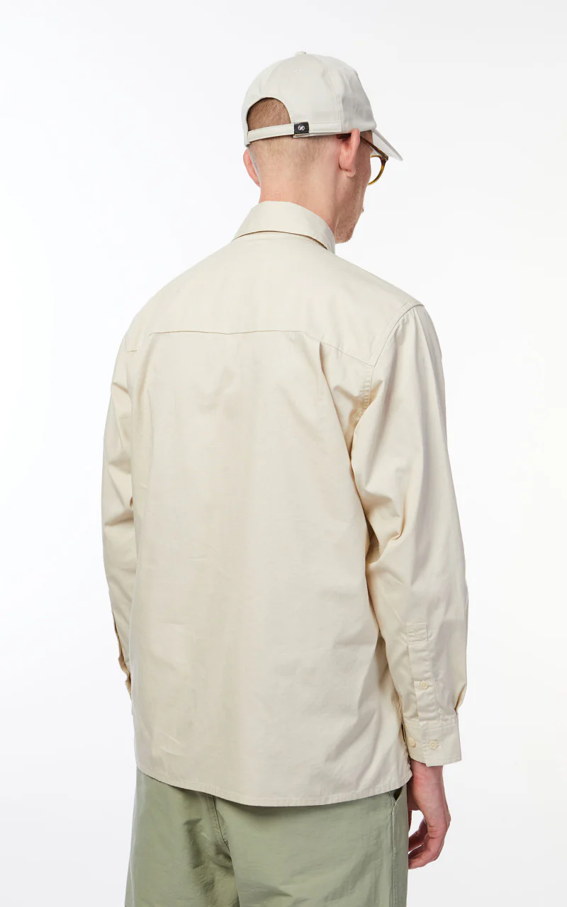 Snow Peak Takibi Light Ripstop Shirt Ivory - Image 7