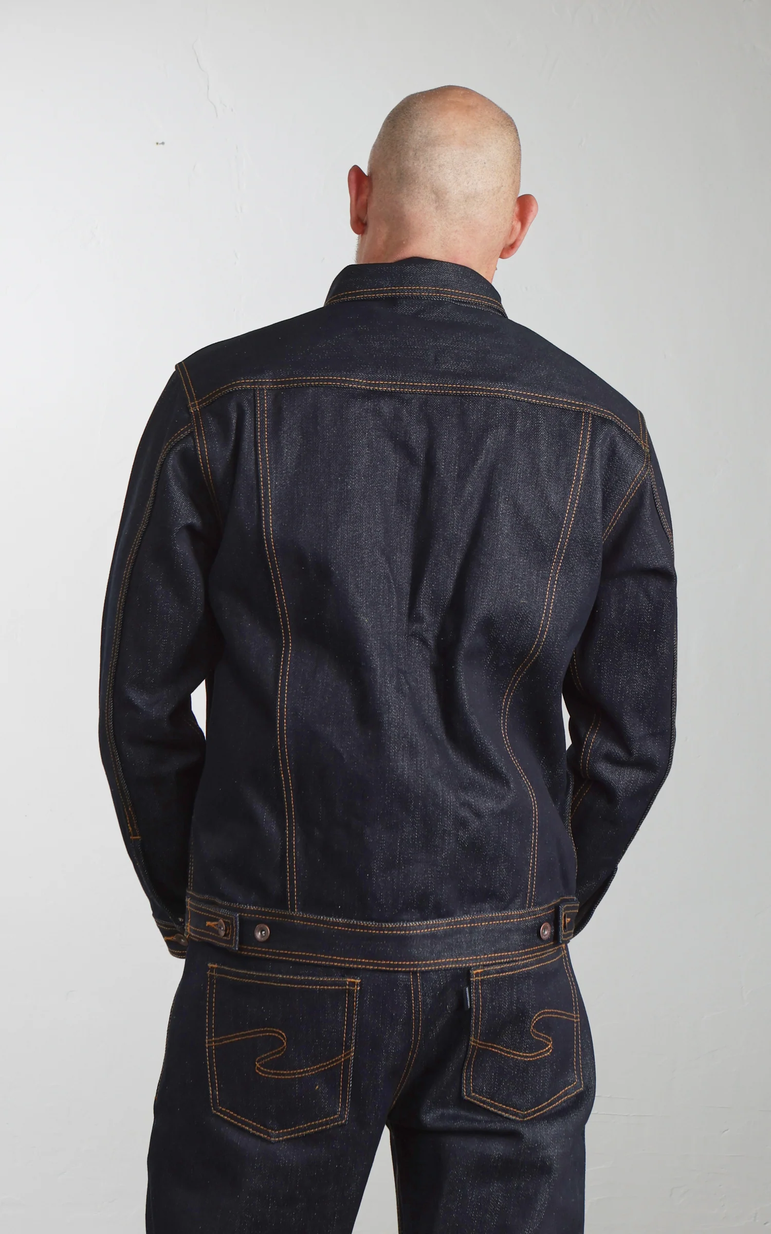 Sosobrothers Denim Jacket Heavyweight Ghost Selvedge Indigo 20oz - Image 8