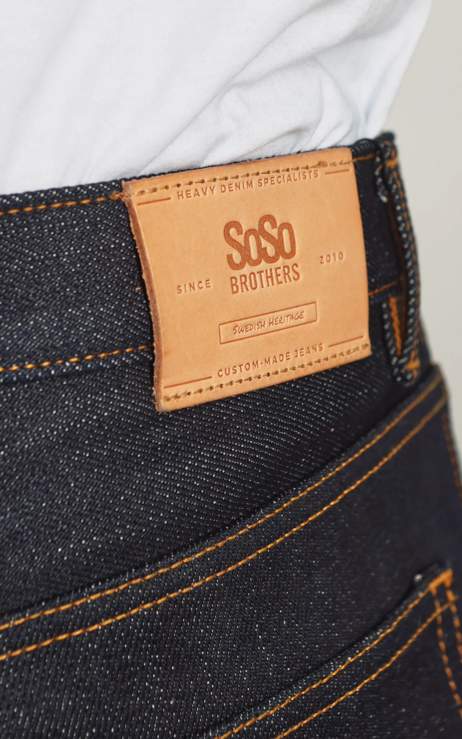 Sosobrothers Regular Jeans Heavyweight Ghost Selvedge Indigo 20oz - Image 9