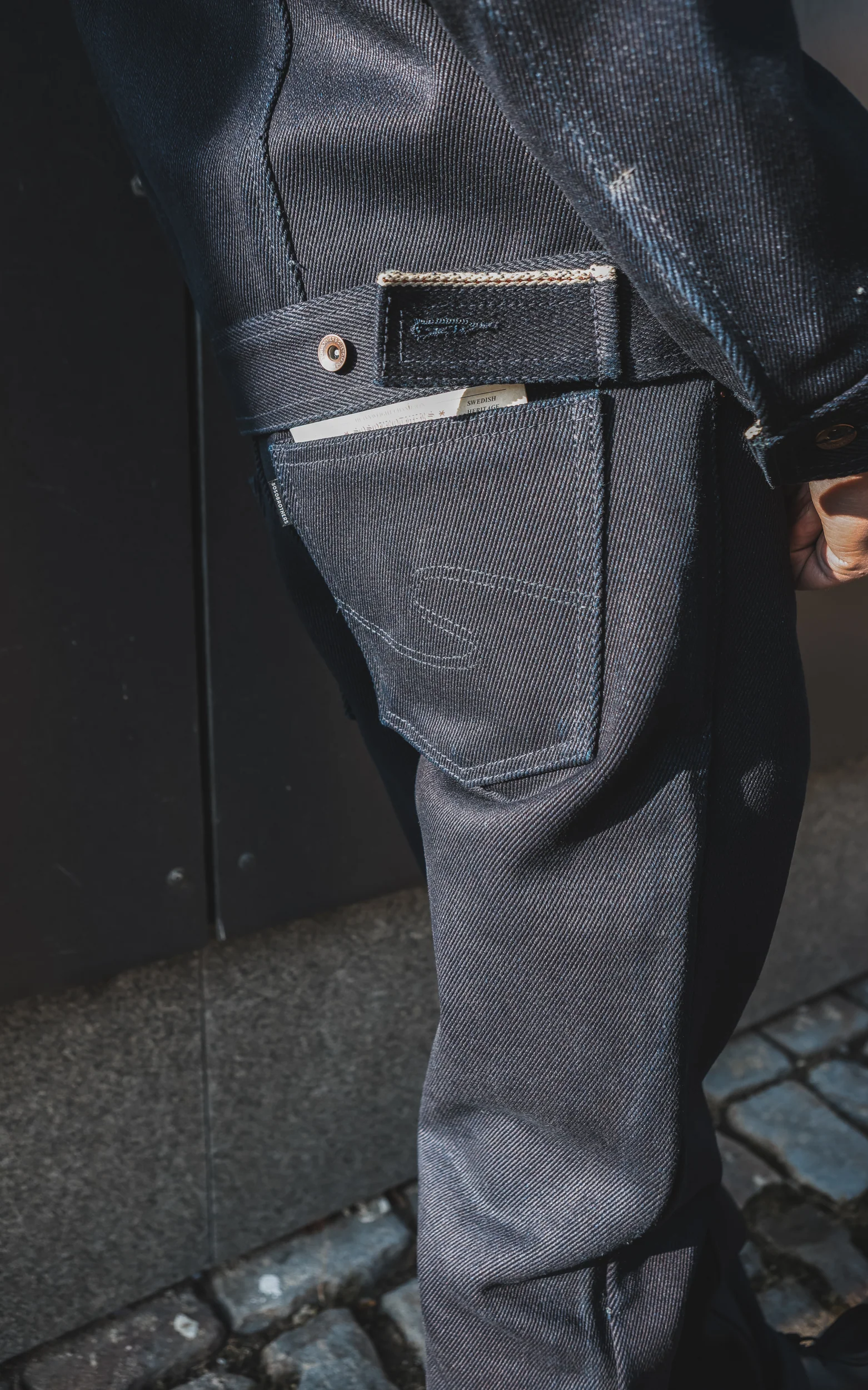 Sosobrothers Regular Jeans "TBOL" Heavyweight Selvedge Double Indigo 33oz - Image 4