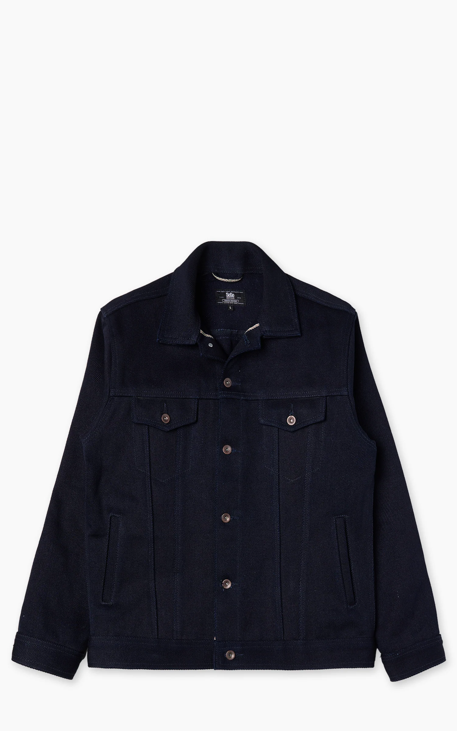 Sosobrothers Denim Jacket "TBOA" Heavyweight Selvedge Double Indigo 33oz