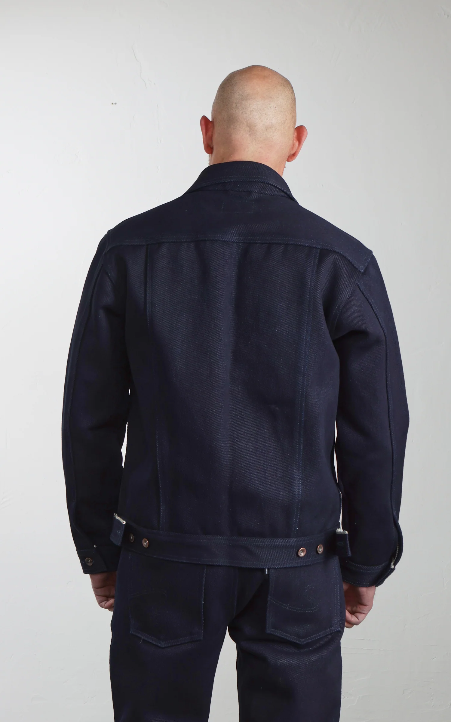Sosobrothers Denim Jacket "TBOA" Heavyweight Selvedge Double Indigo 33oz - Image 7