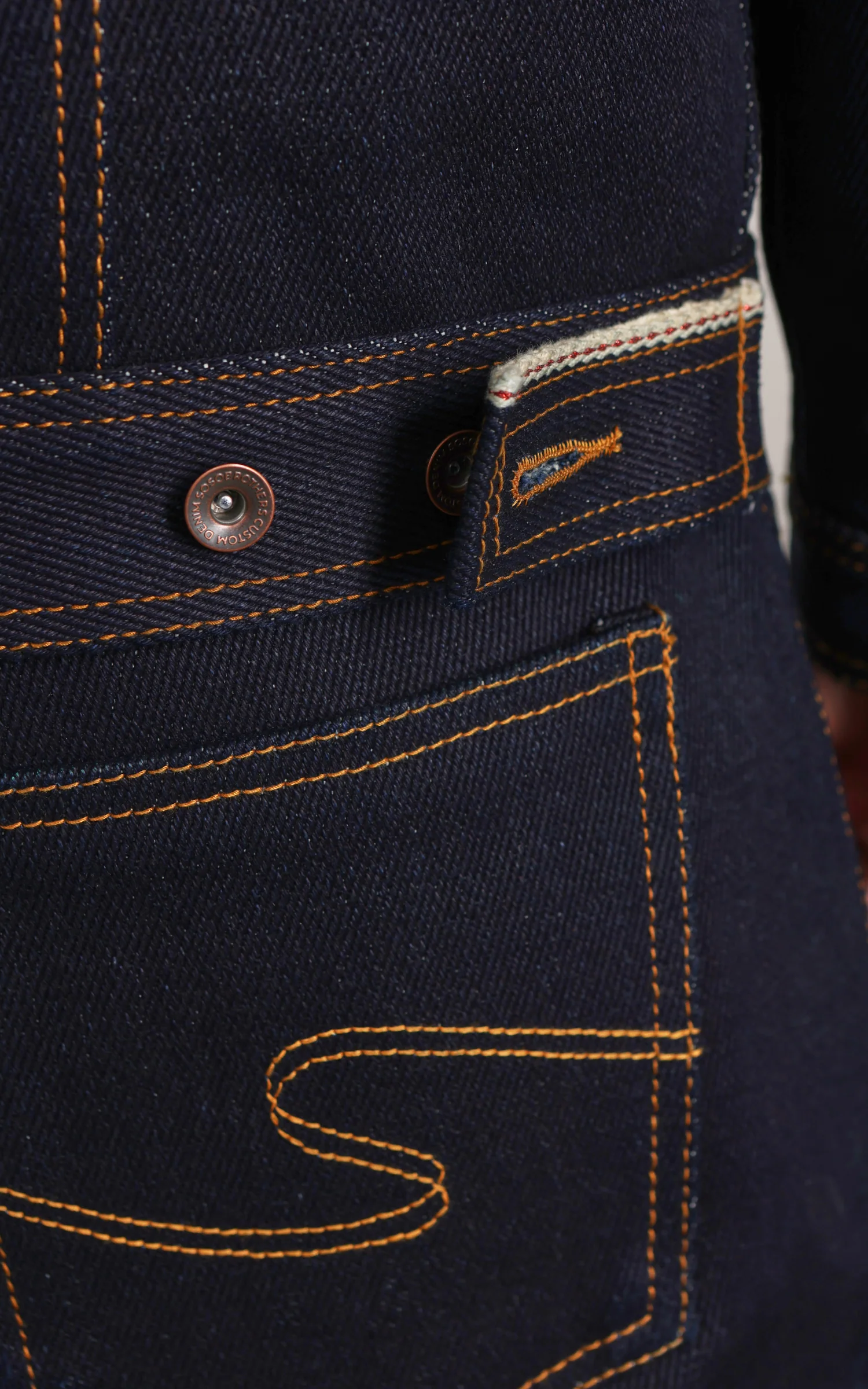 Sosobrothers Denim Jacket "TBOA" Heavyweight Selvedge Indigo 33oz - Image 10