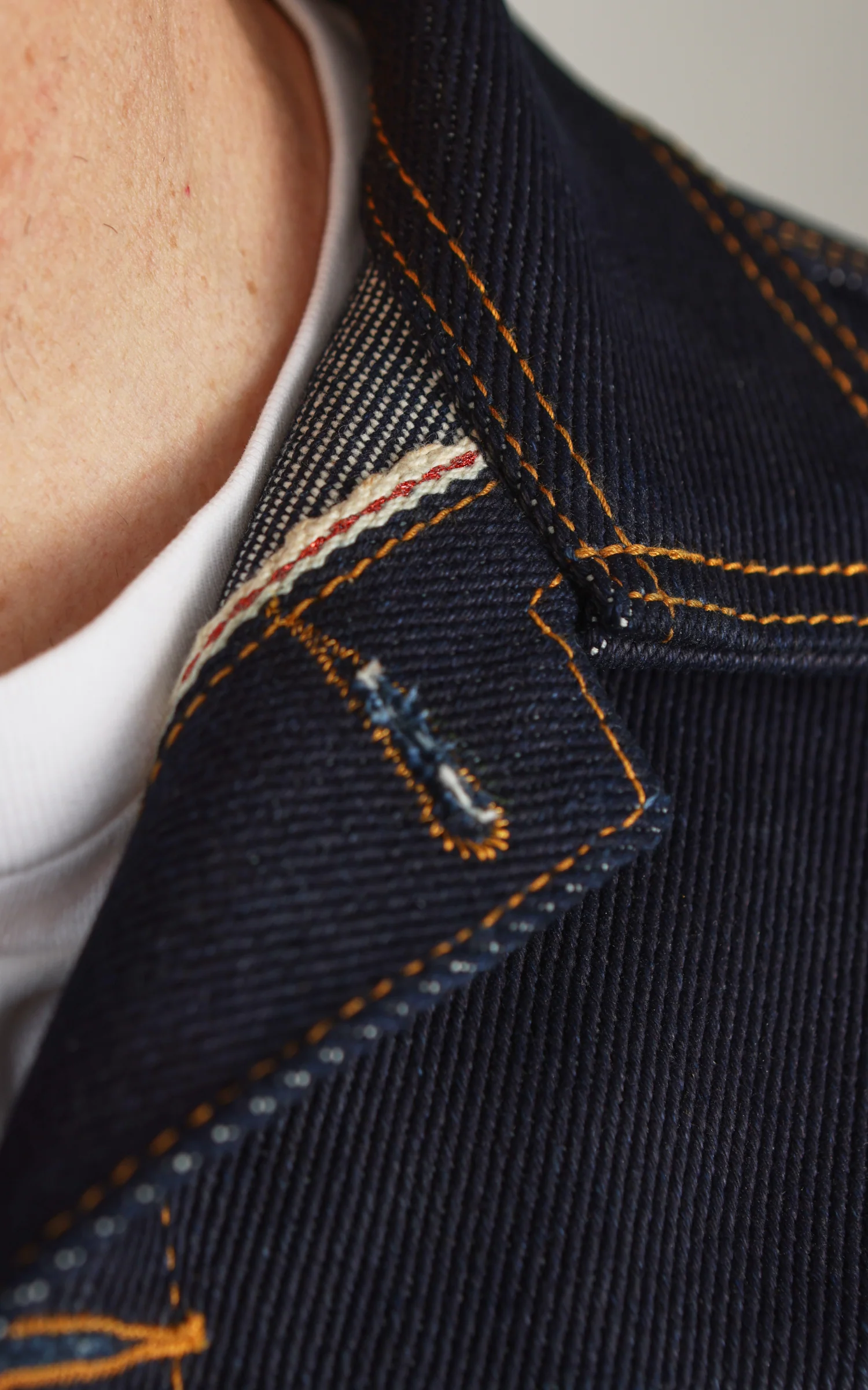 Sosobrothers Denim Jacket "TBOA" Heavyweight Selvedge Indigo 33oz - Image 13