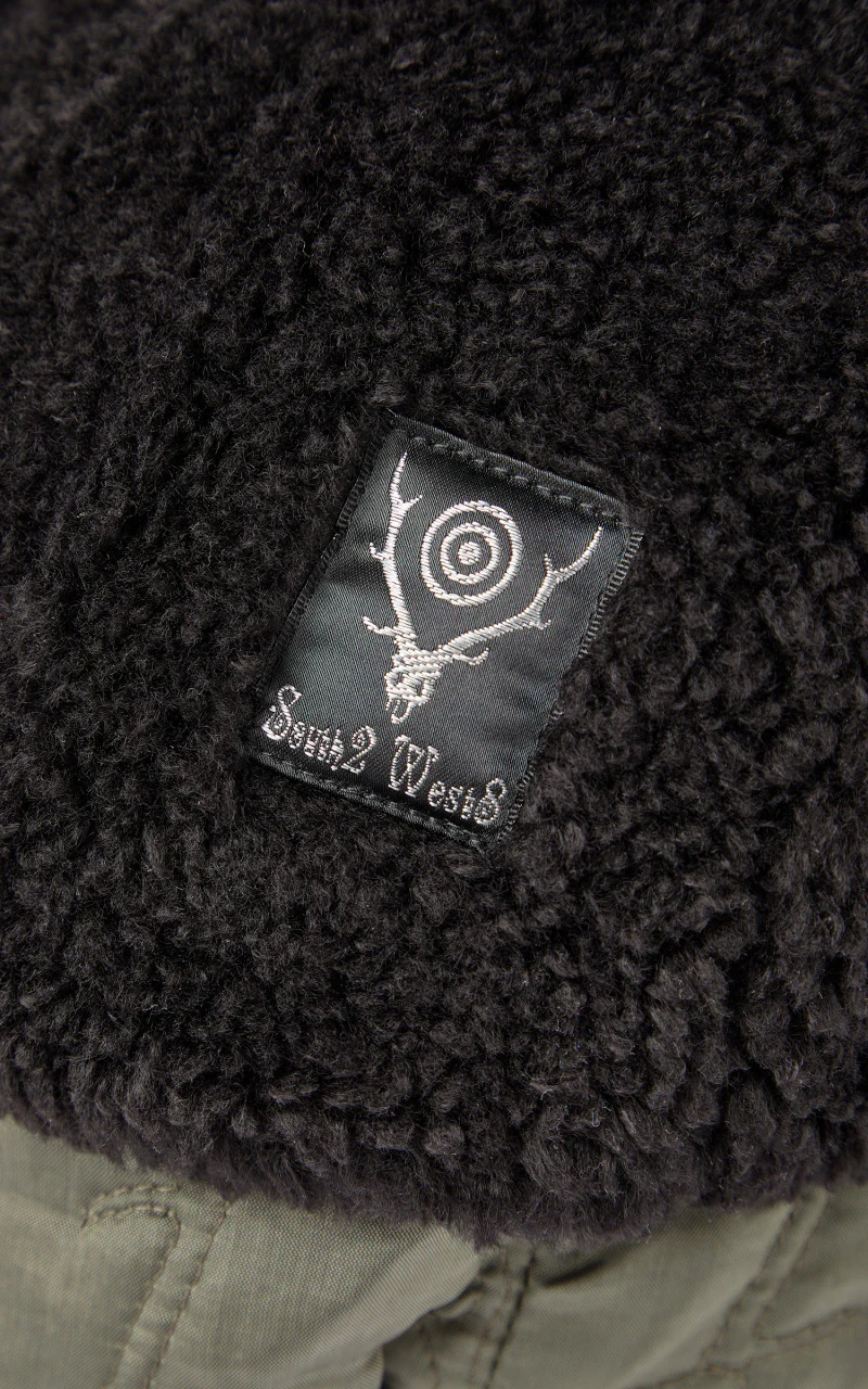 South2 West8 Bird Shooting Cap Poly Curl Fur B-Black - Image 3