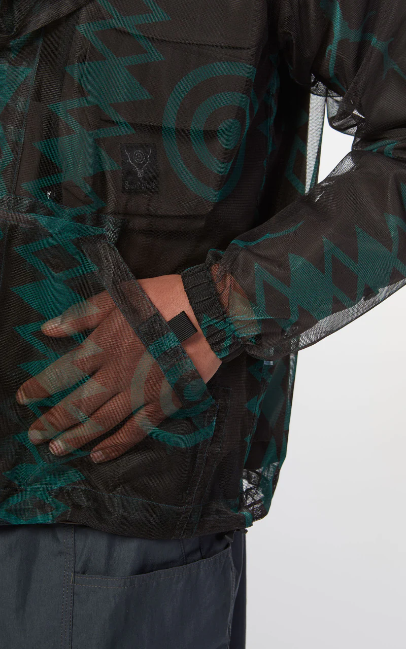 South2 West8 Bush Jacket Lightweight Mesh Skull&Target - Image 9