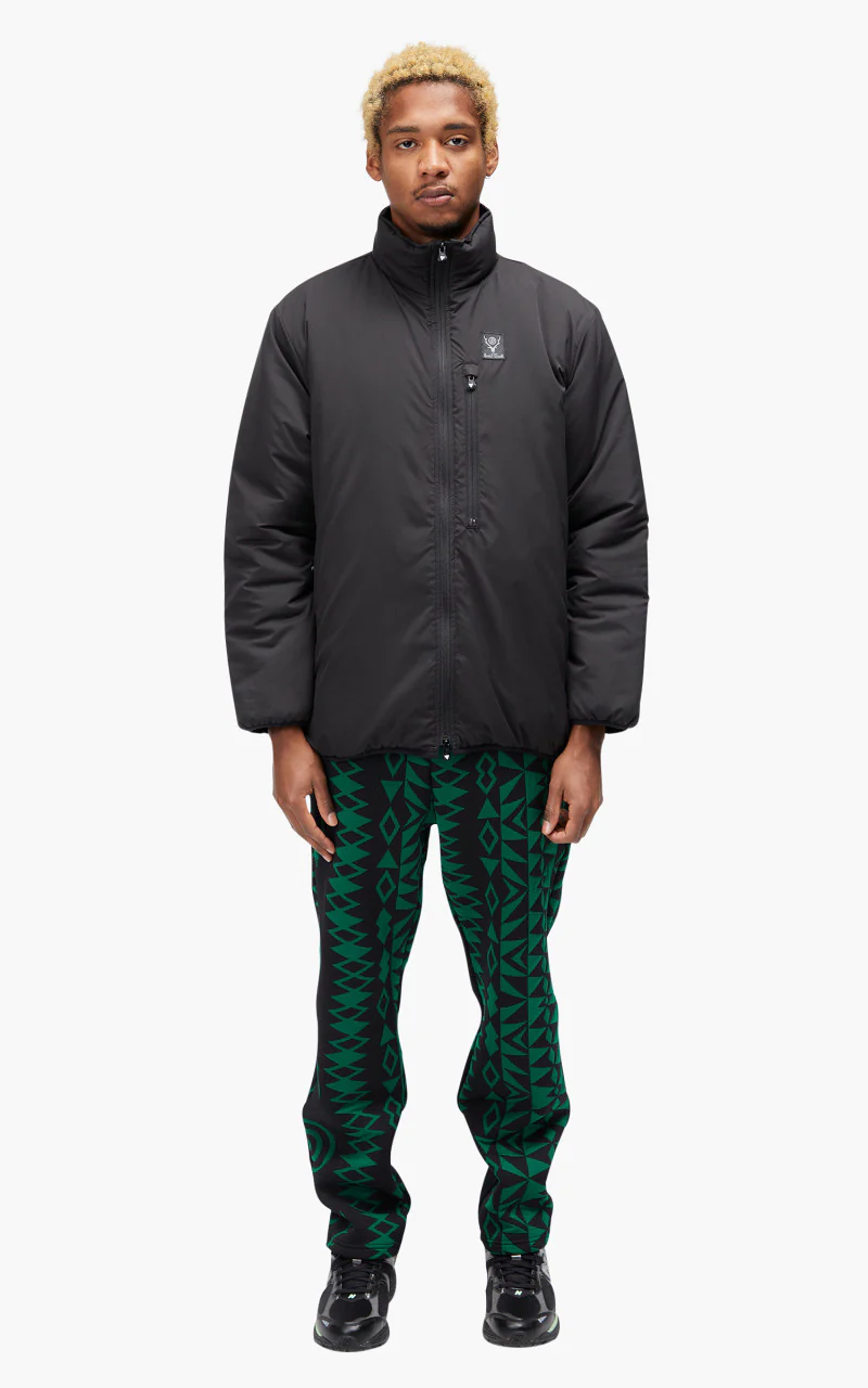 South2 West8 Insulator Jacket Poly Peach Skin B-Black - Image 2