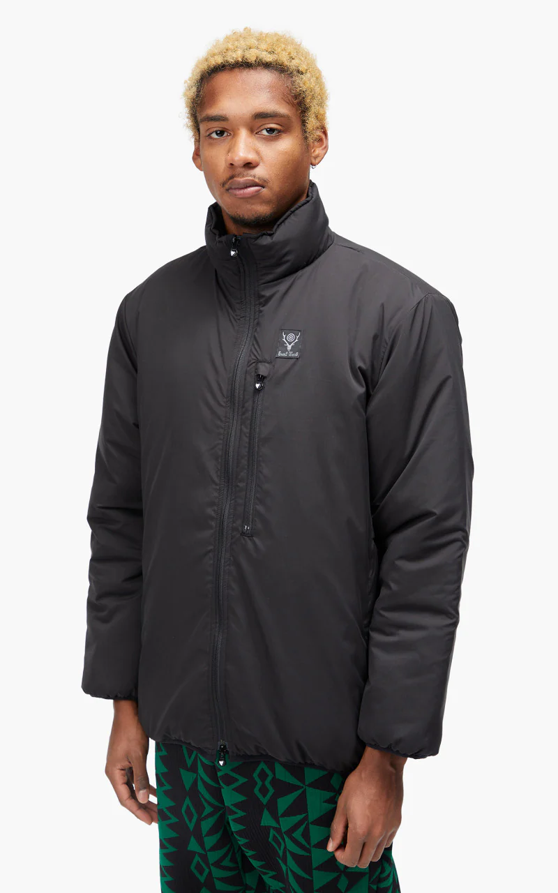 South2 West8 Insulator Jacket Poly Peach Skin B-Black - Image 4