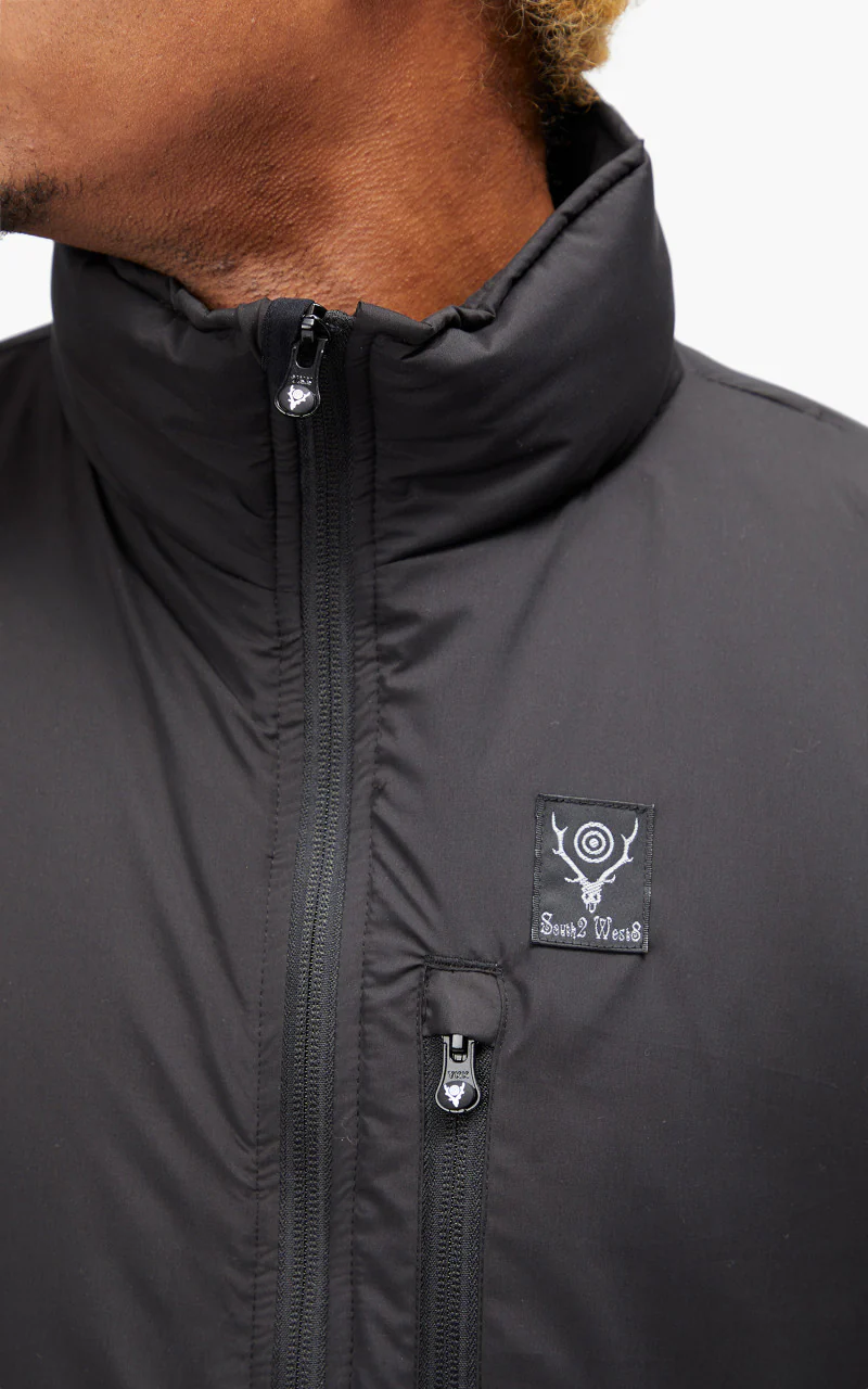 South2 West8 Insulator Jacket Poly Peach Skin B-Black - Image 9