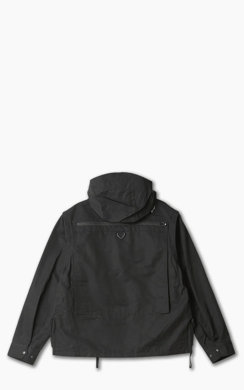South2 West8 Tenkara Trout Parka C/N Grosgrain B-Black - Image 10