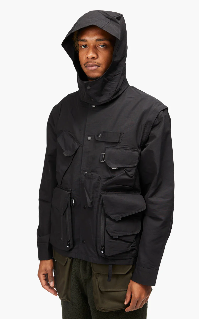 South2 West8 Tenkara Trout Parka C/N Grosgrain B-Black - Image 6