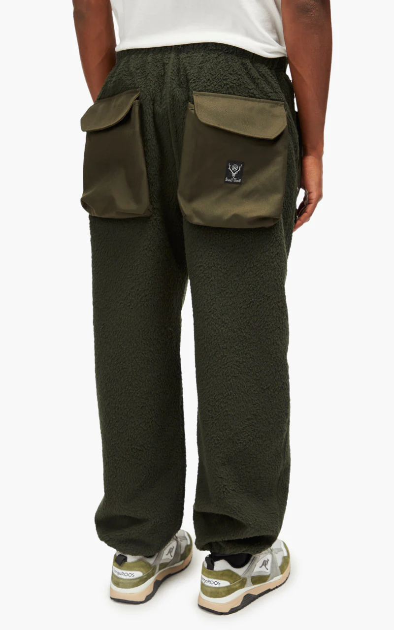 South2 West8 Tenkara Trout Sweat Pant Poly Fleece A-Green - Image 6
