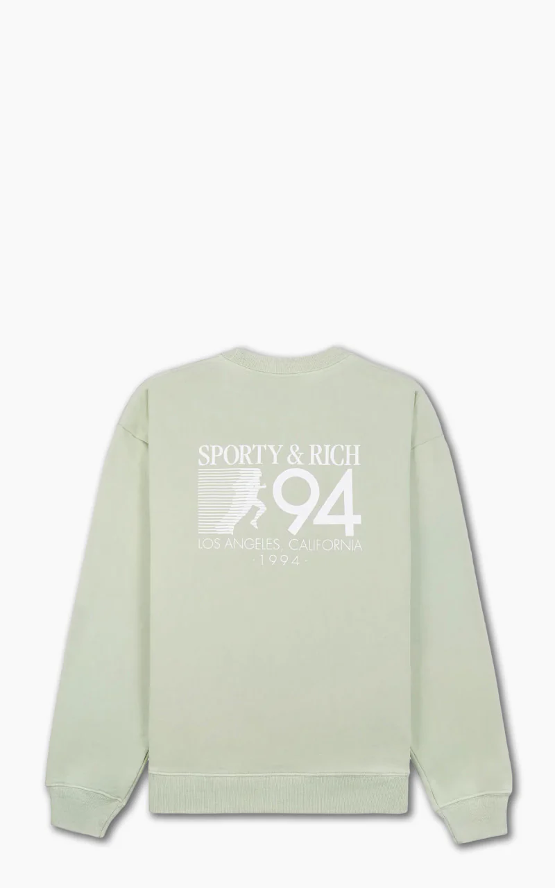 Sporty & Rich 94 California Crewneck Sage - Image 2