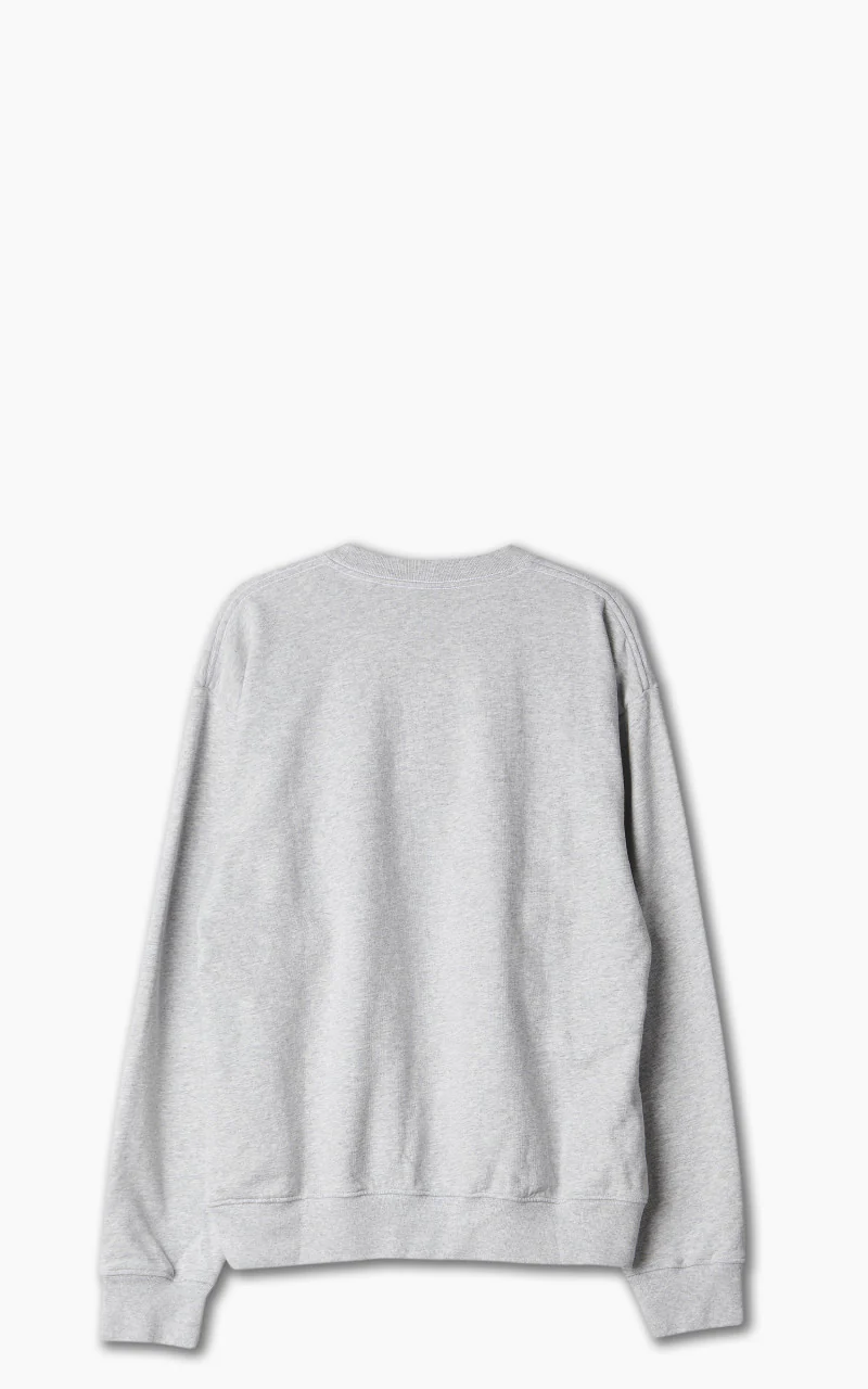 Sporty & Rich 94 Running Club Crewneck Heather Gray - Image 3