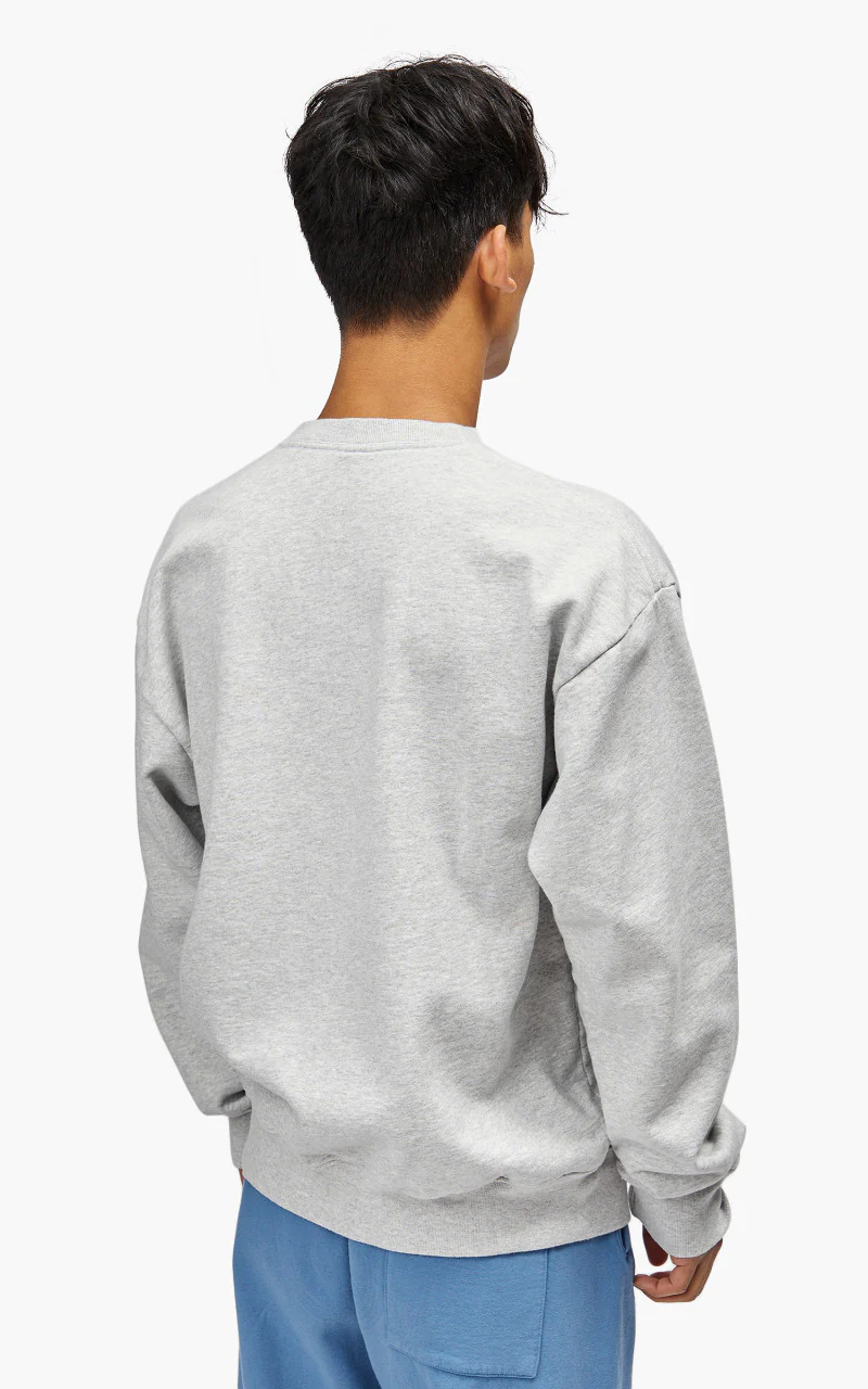 Sporty & Rich 94 Running Club Crewneck Heather Gray - Image 7