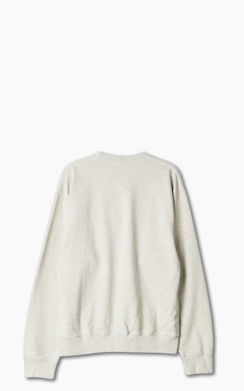 Sporty & Rich 94 Track & Field Flocked Crewneck Heather Oatmeal - Image 3