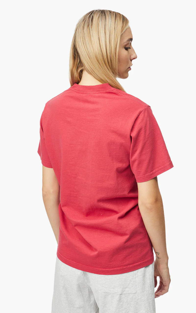 Sporty & Rich Apple T-Shirt Red - Image 5