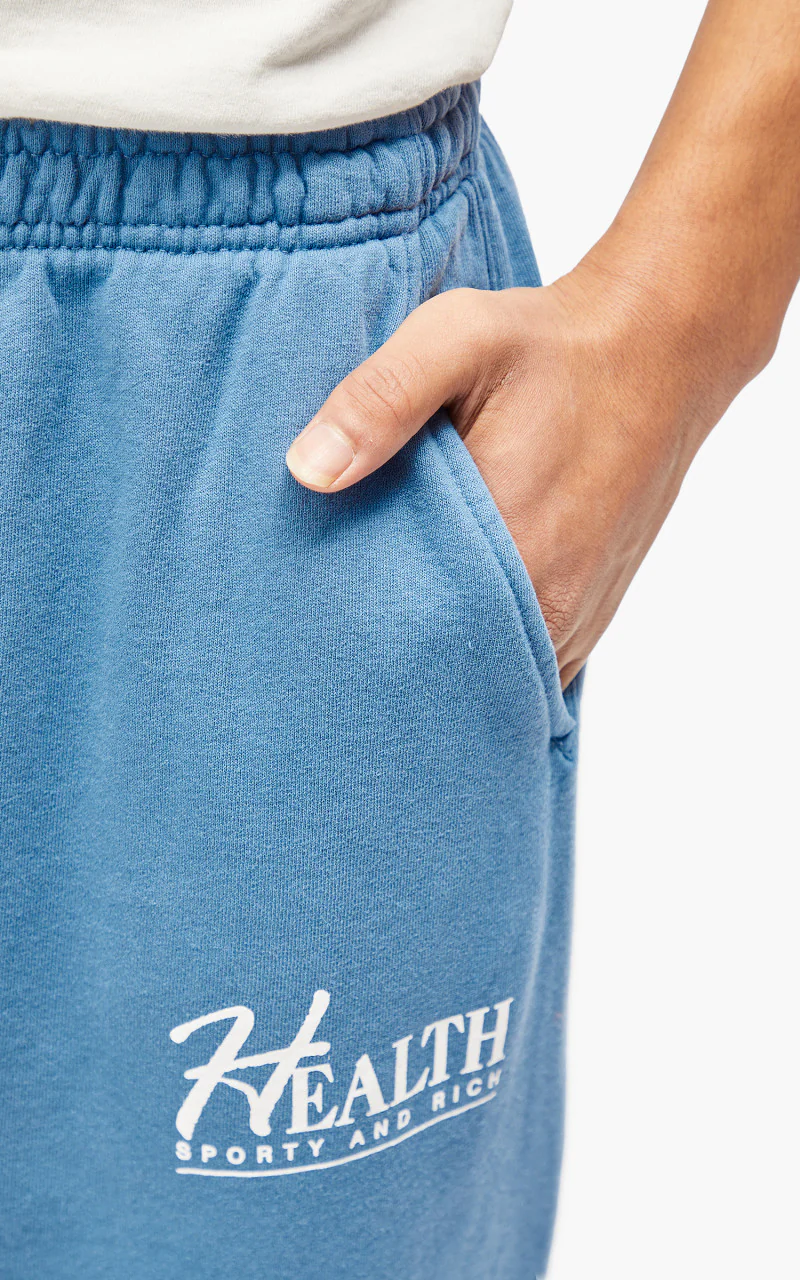 Sporty & Rich Big H Sweatpant Steel Blue - Image 6