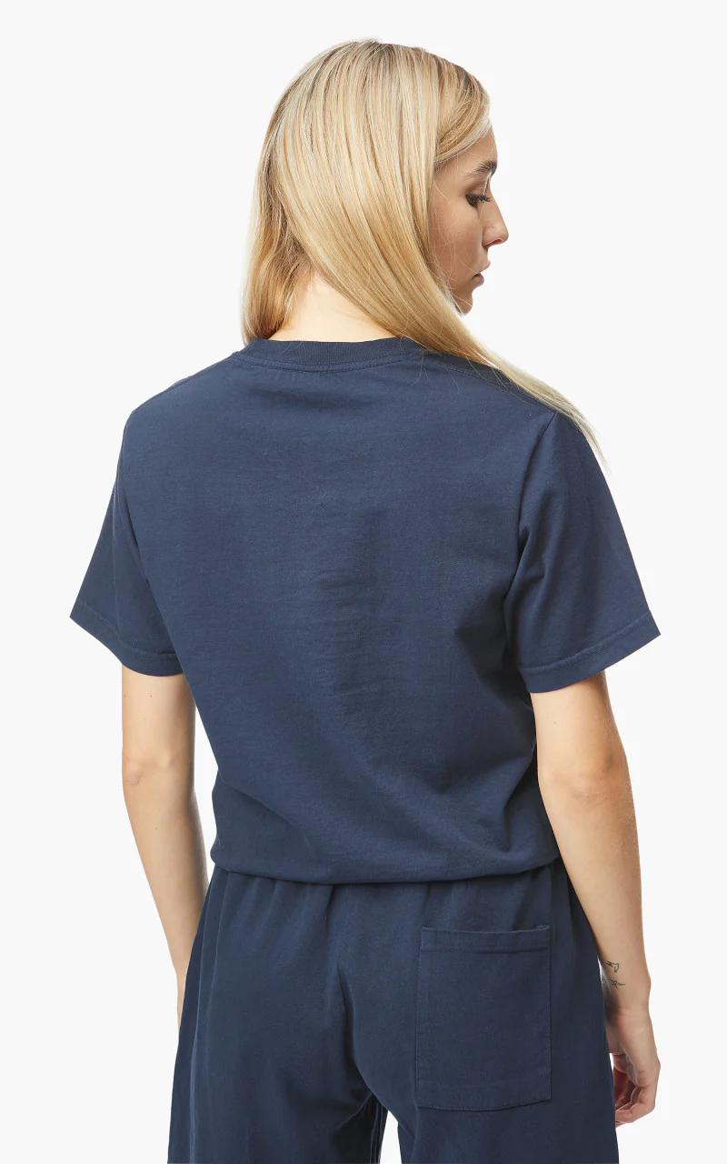 Sporty & Rich Cycling Club T-Shirt Navy - Image 6