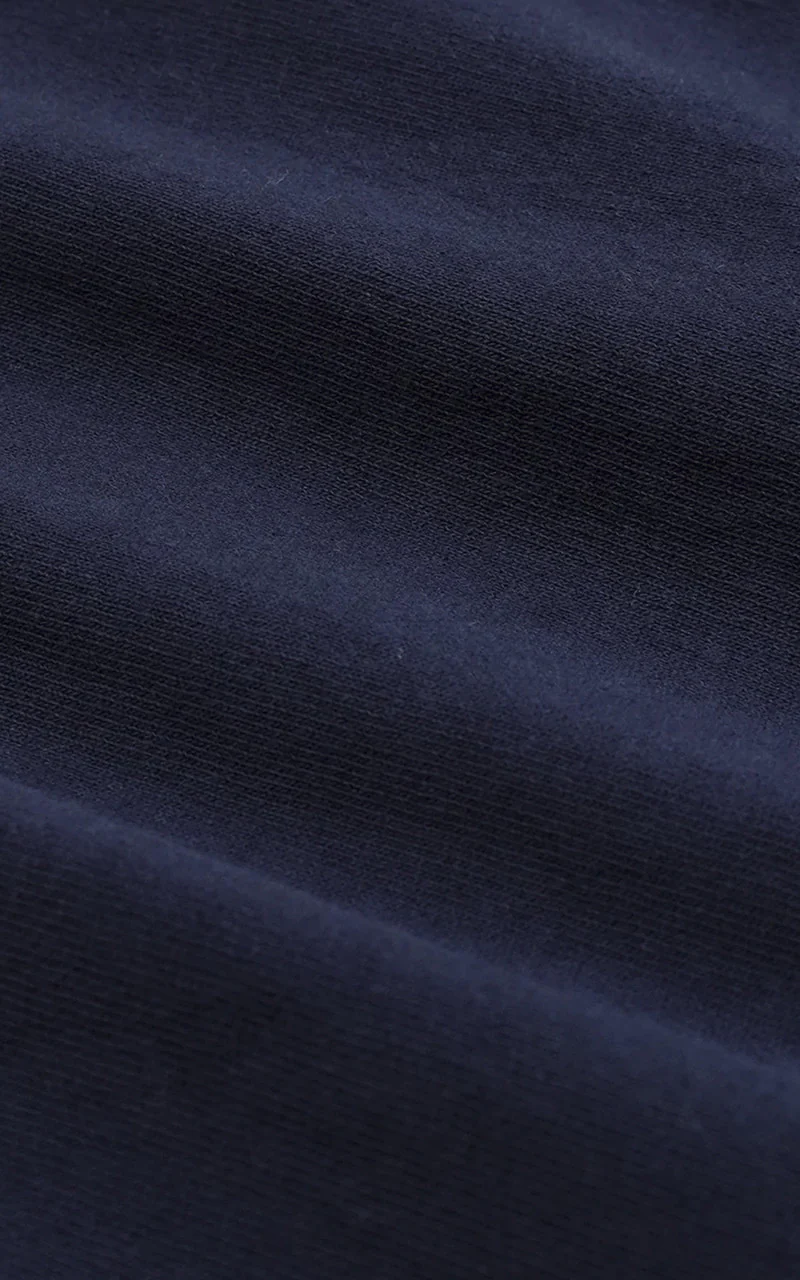 Sporty & Rich Fun Track T-Shirt Navy - Image 4