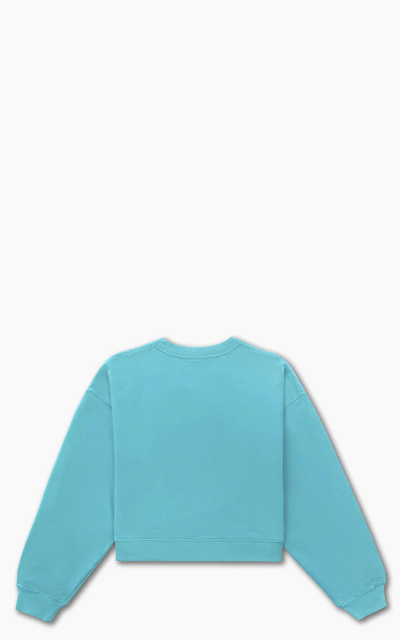 Sporty & Rich NY Country Club Cropped Crewneck Teal - Image 3