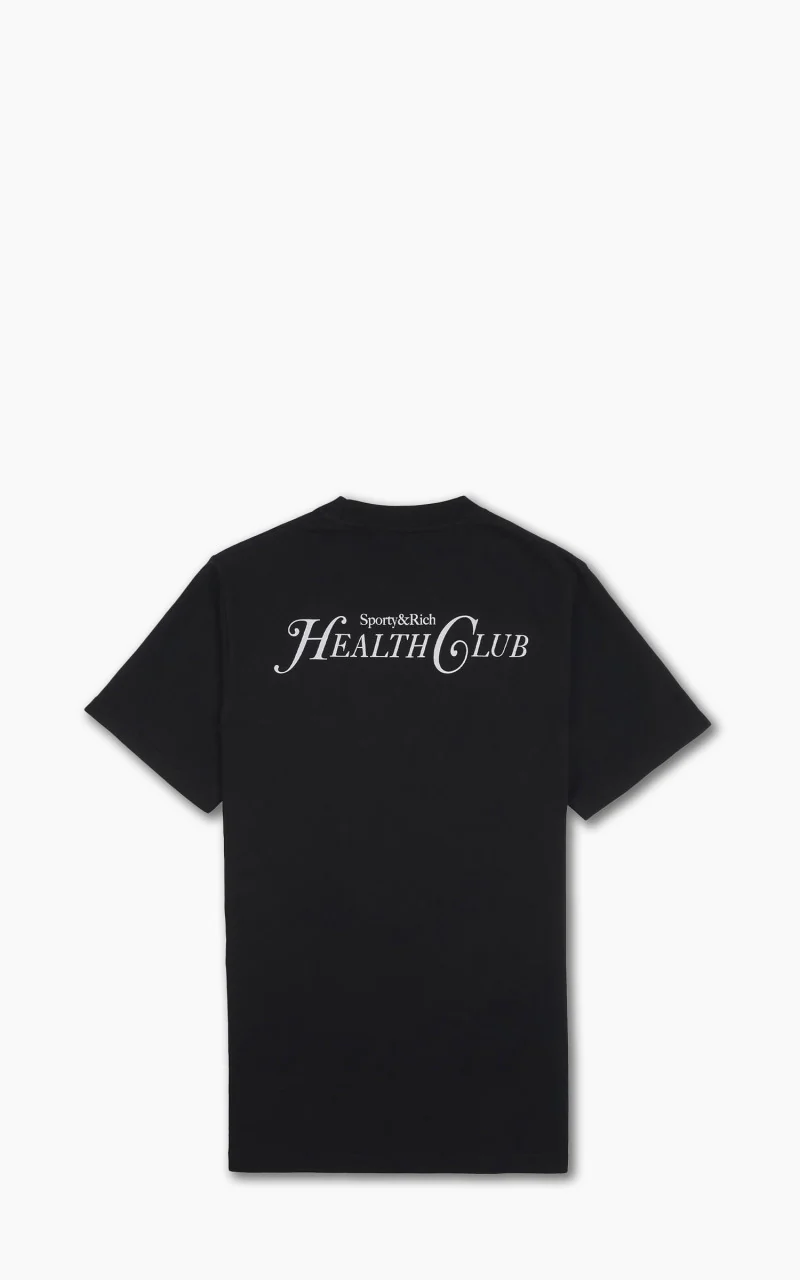Sporty & Rich Rizzoli T-Shirt Black - Image 2
