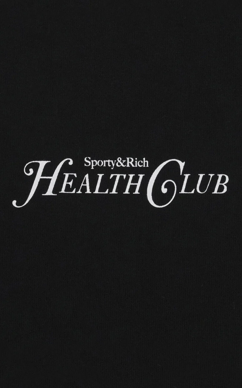 Sporty & Rich Rizzoli T-Shirt Black - Image 3
