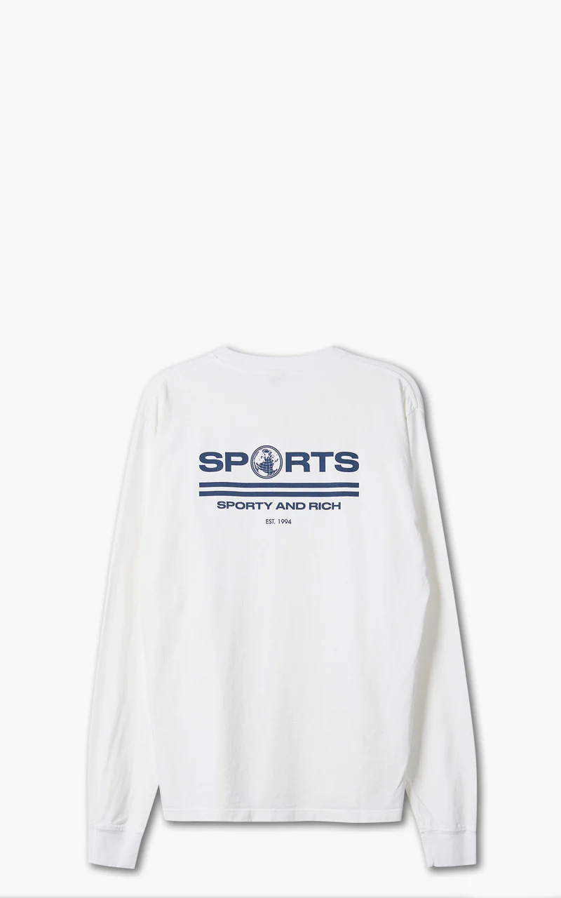 Sporty & Rich Sports Longsleeve White - Image 2