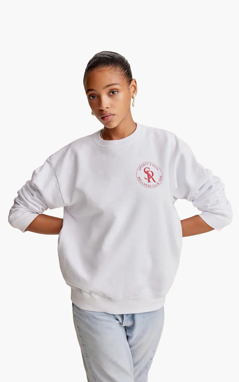Sporty & Rich S&R Crewneck White - Image 2