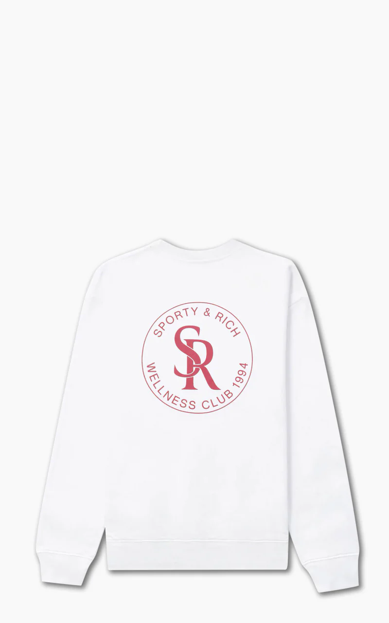 Sporty & Rich S&R Crewneck White - Image 3