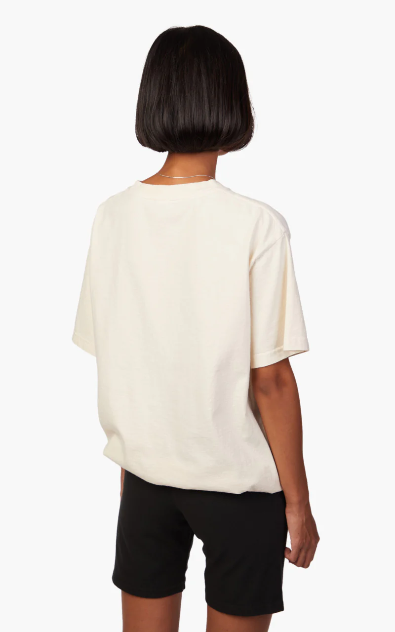 Sporty & Rich Studio T-Shirt Cream/Blue - Image 5