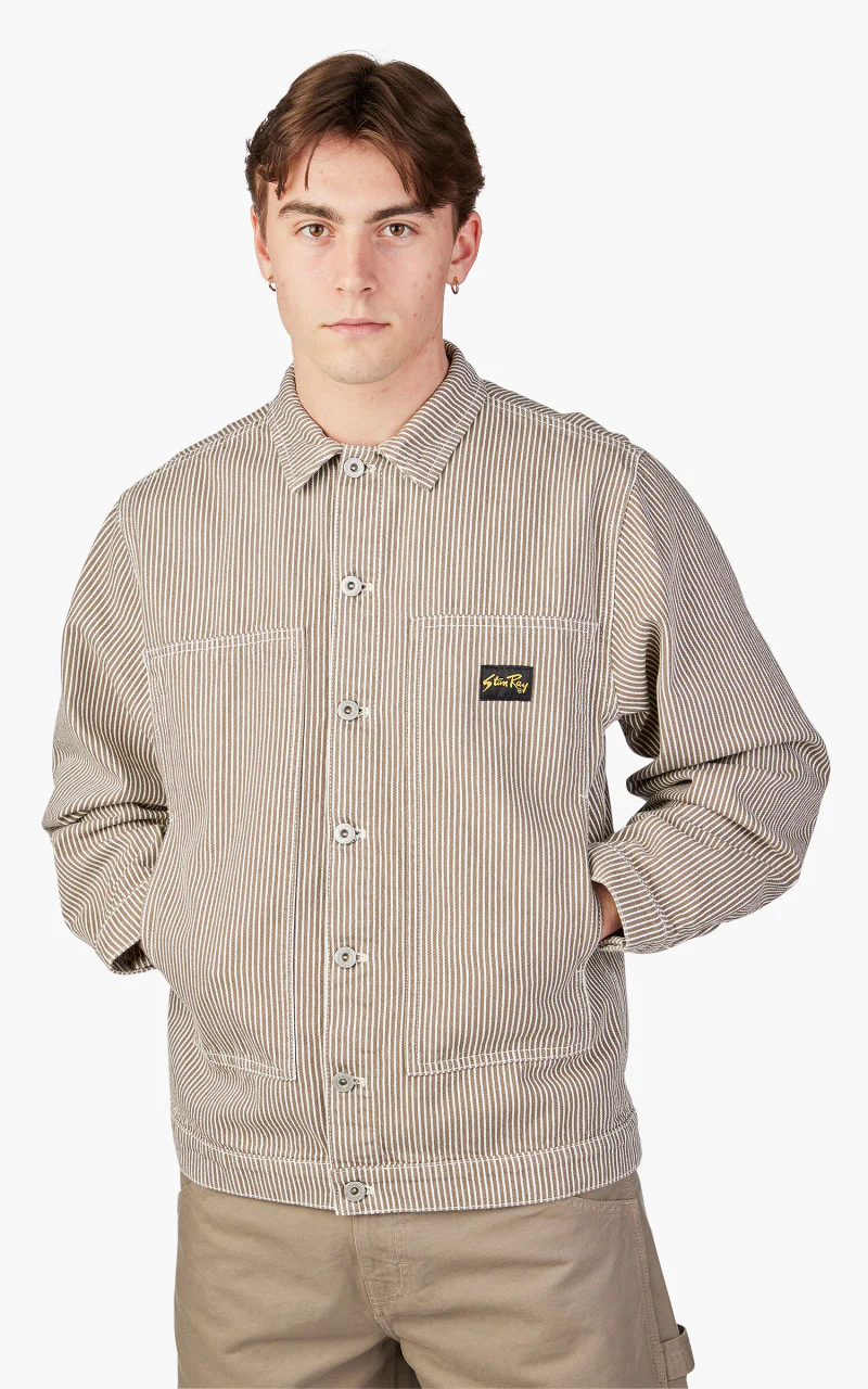 Stan Ray Box Jacket Dusk Hickory - Image 4