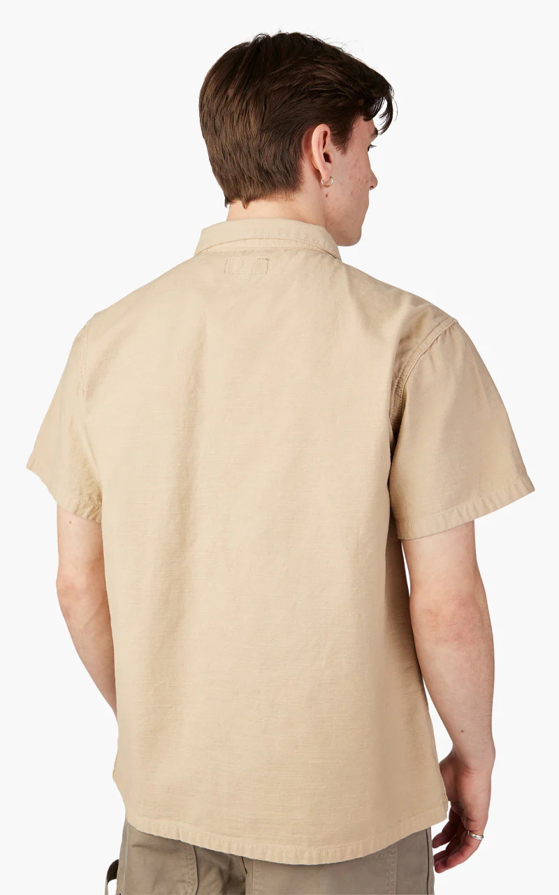 Stan Ray CPO Short Sleeve Shirt Khaki - Image 6