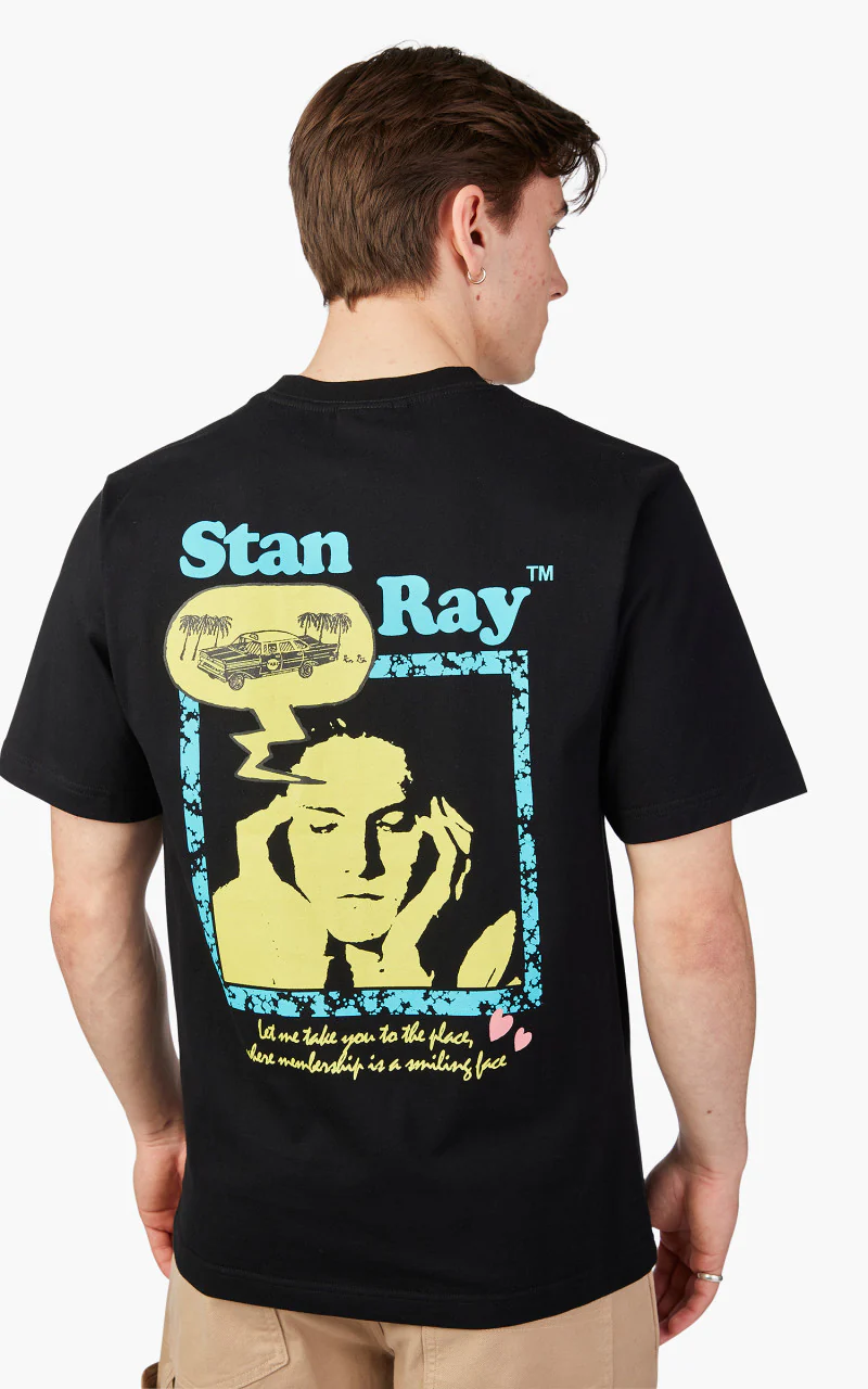 Stan Ray Dreamy Bubble Tee Black - Image 6
