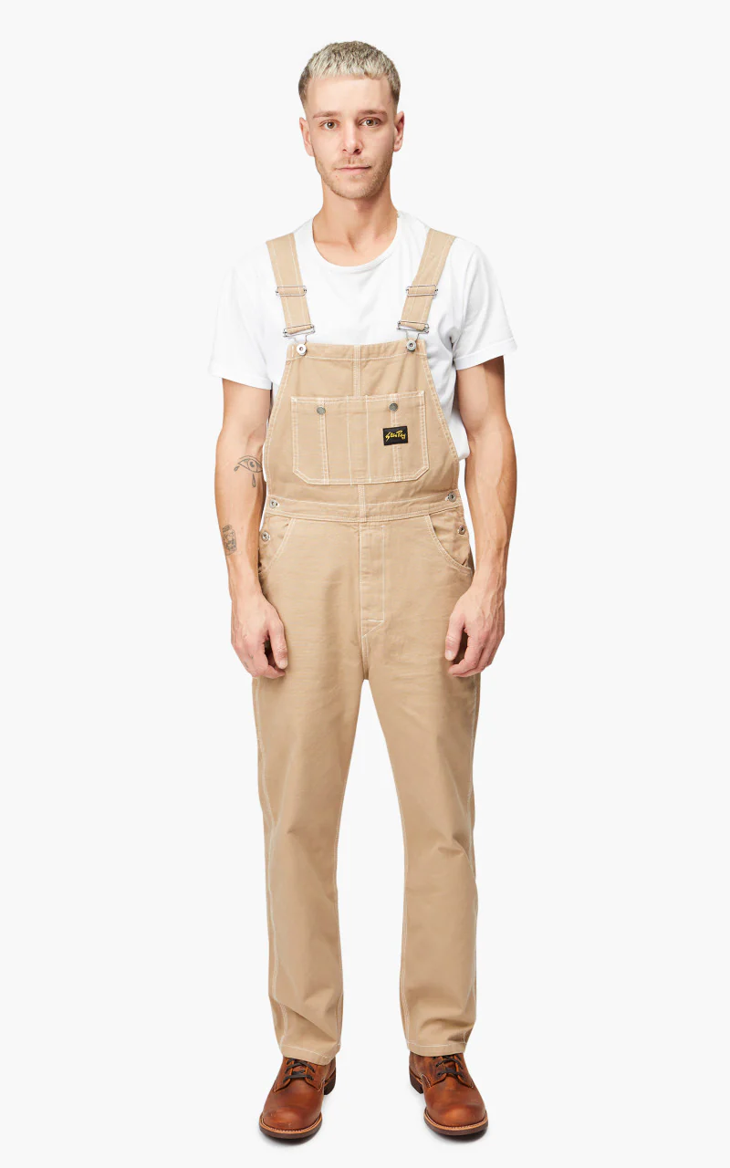 Stan Ray Earls Bib Khaki Duck - Image 2