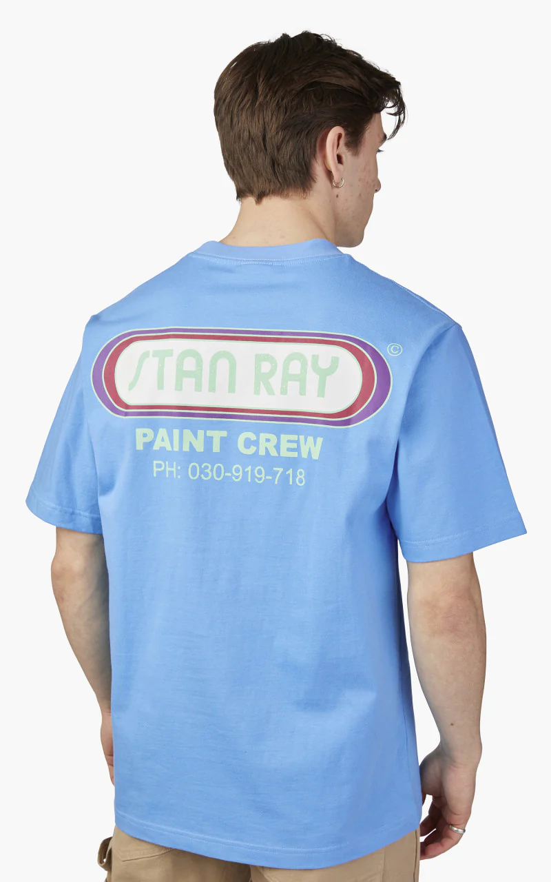 Stan Ray Paint Crew Tee Gulf Blue - Image 6