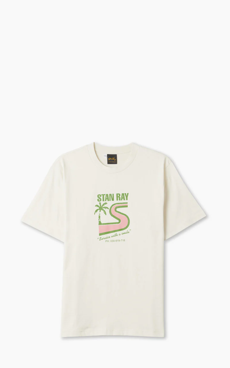 Stan Ray Service With A Smile Tee Natural