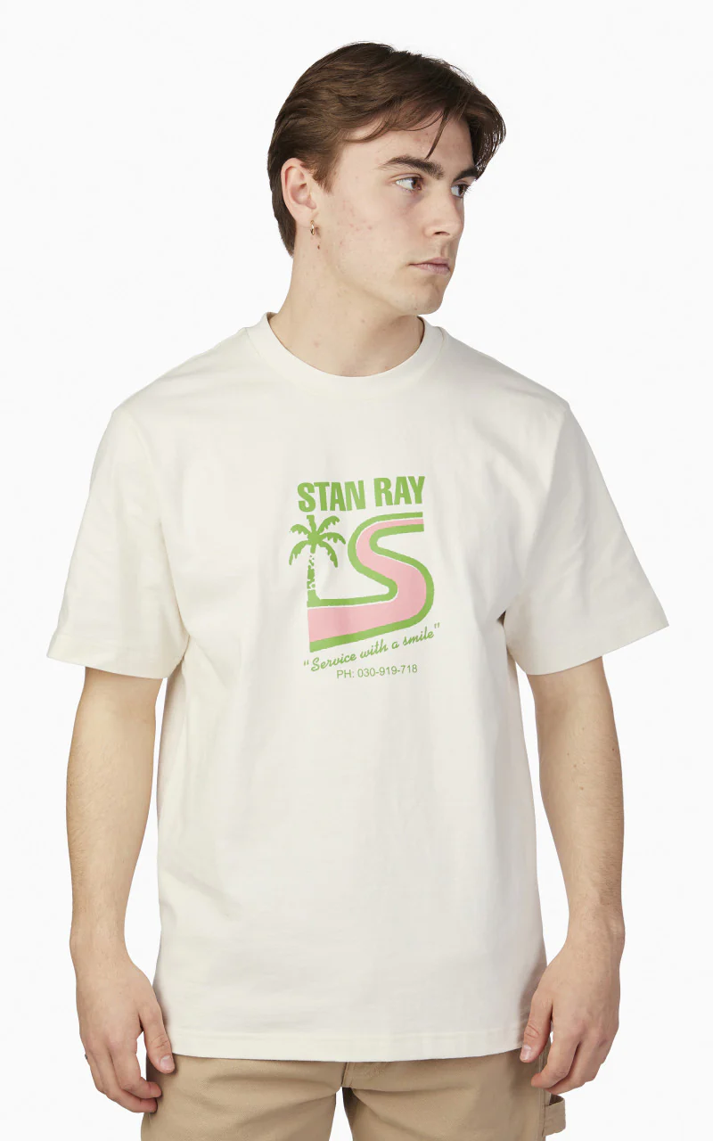Stan Ray Service With A Smile Tee Natural - Image 4